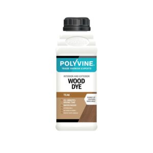 Polyvine Wood Dye – watergedragen houtbeits voor binnen en buiten