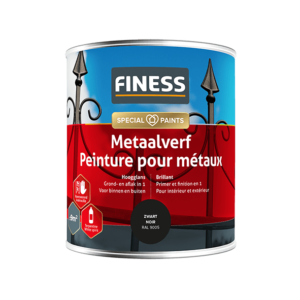 Finess Metaalverf hoogglans 750ml