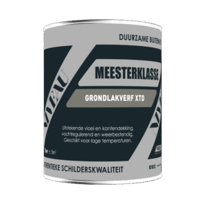 Blik Meesterklasse Grondlakverf XTD – grondlak wit zijdeglans 1 liter