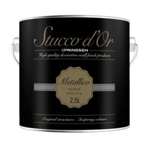 Stucco d’Or Metallico – decoratieve metallic muurverf