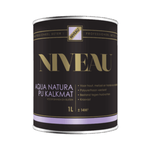 Niveau Aqua Natura PU Kalkmat – ultra matte lakverf voor hout, metaal en kunststof
