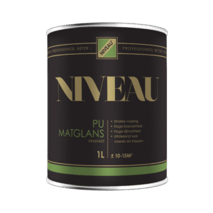 Niveau PU Matglans – matte lakverf voor buitengebruik