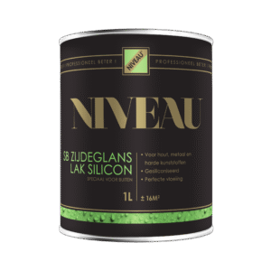 Niveau SB Zijdeglans – siliconenlak voor buitentoepassing