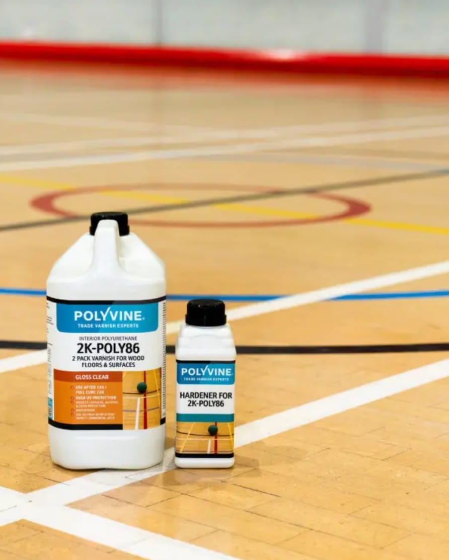 Polyvine 2K-POLY86 Polyurethaan Vernis & Verharder - Afbeelding 2