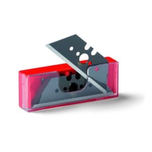 Schuller Samurai Black navulmessen trapeze en haakmesjes in dispenser