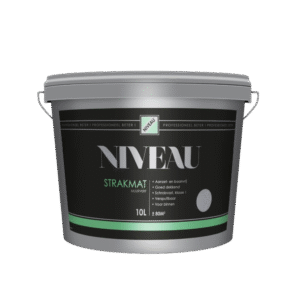 Niveau Strakmat – extra matte muurverf wit 10 liter