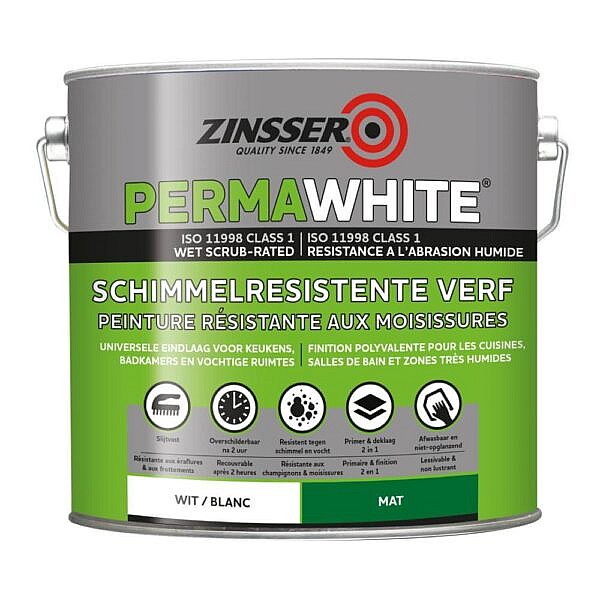 Zinsser Perma-White matt - Afbeelding 3