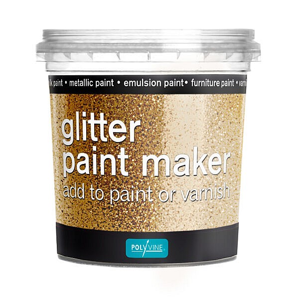 glitter paint maker gold