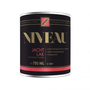 Niveau Jachtlak – transparante lak voor buitenhout