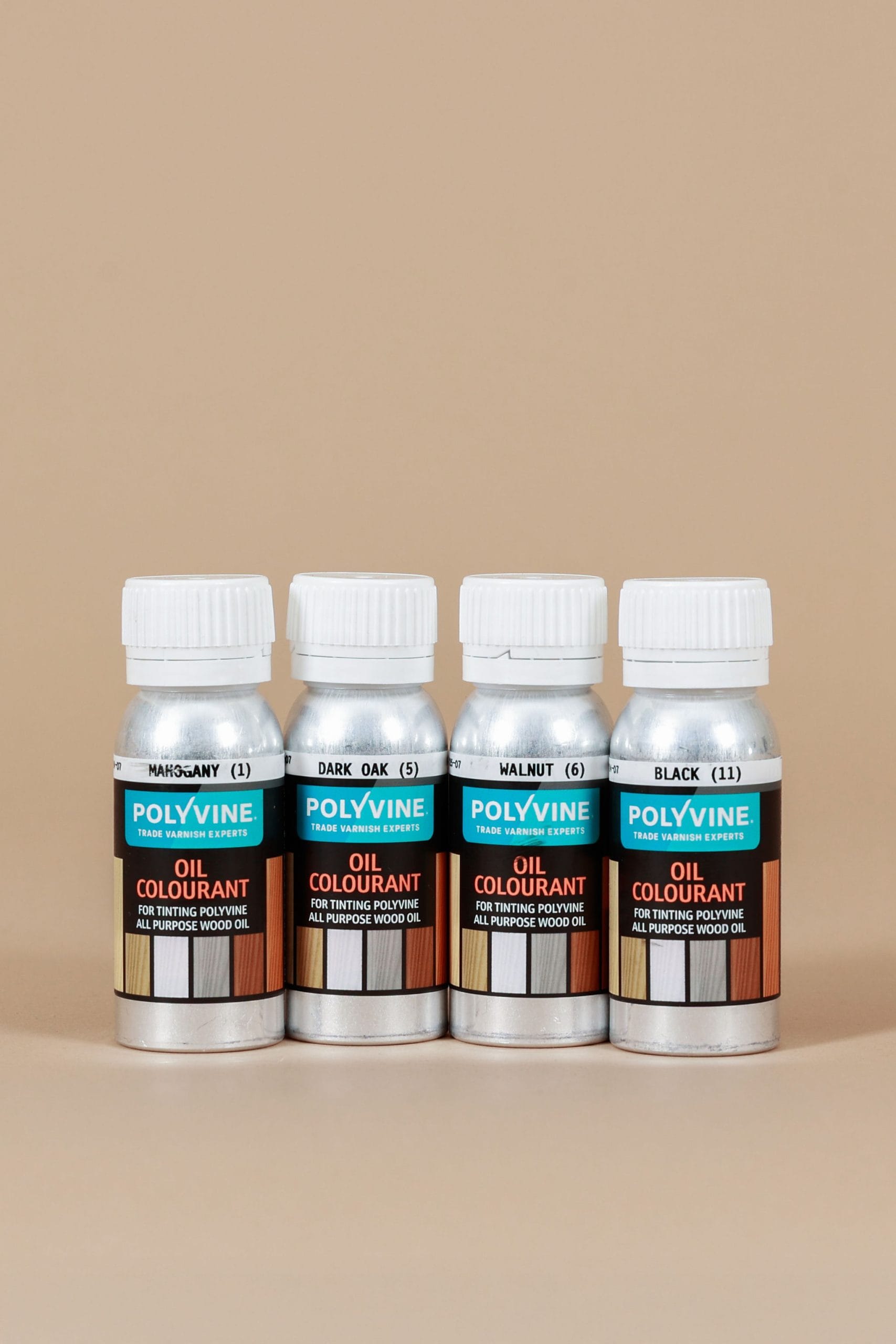 Polyvine Olie Pigmenten – resultaat houtlook op houten meubel