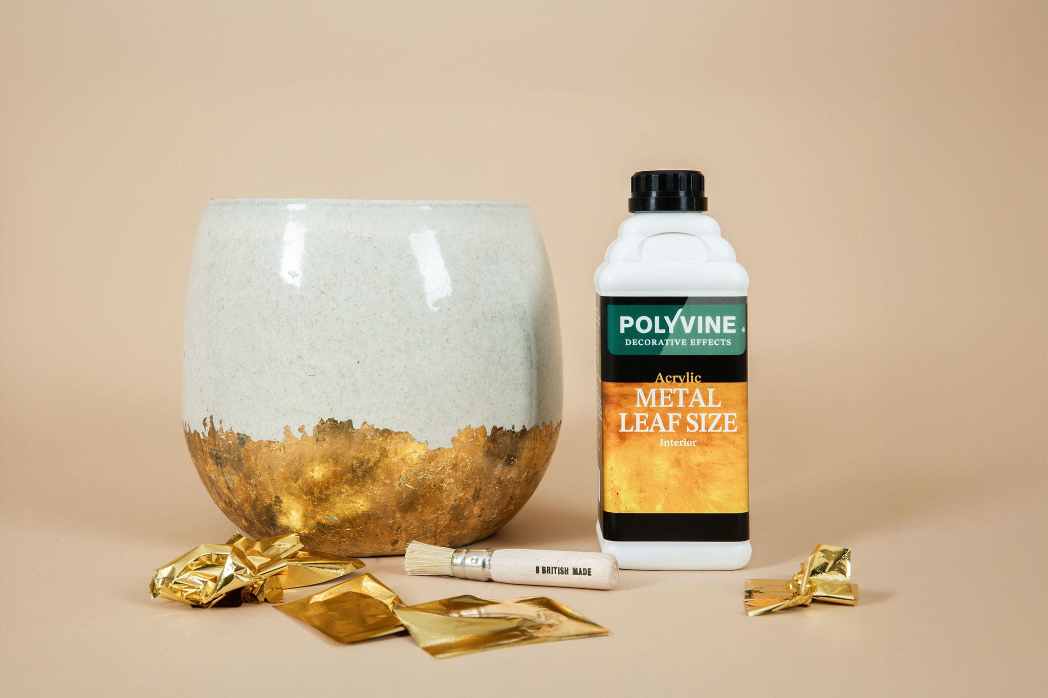 Polyvine Mixtion Goudlijm – pot voor vergulden meubels en lijsten